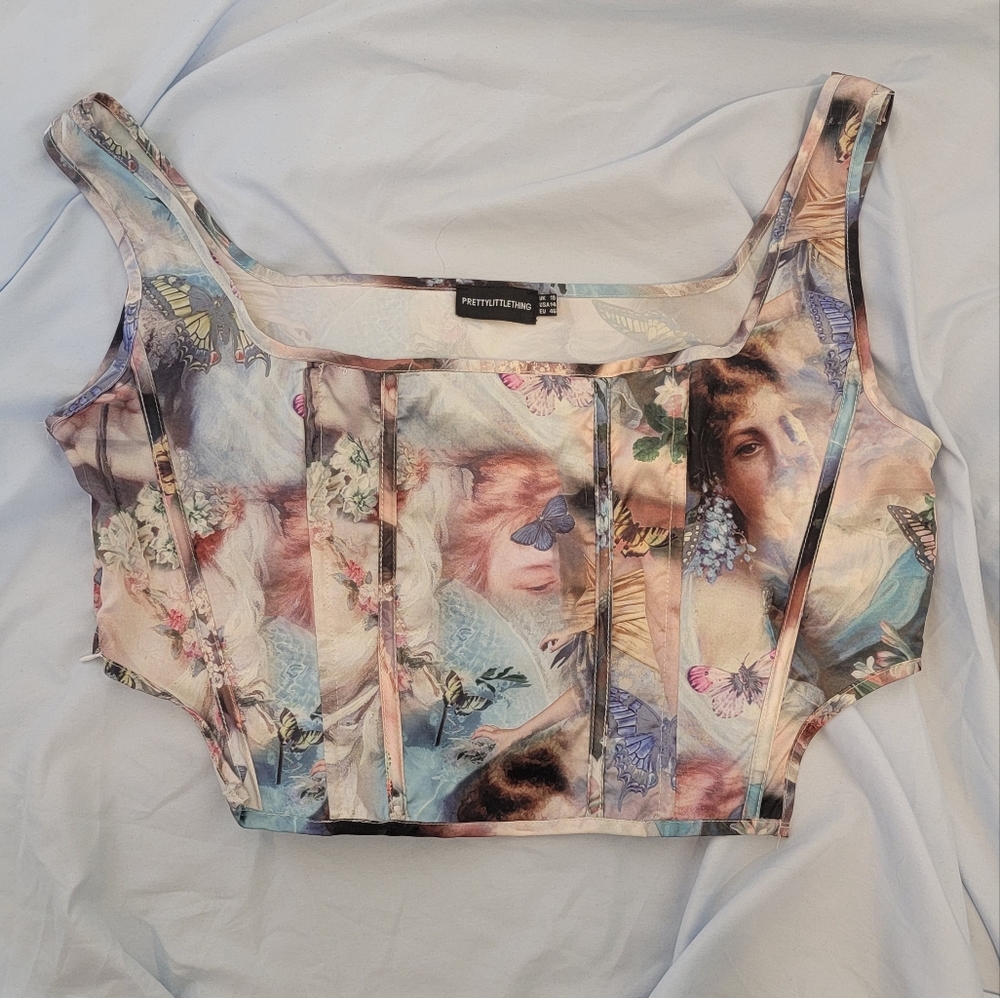 Corset fashion tank